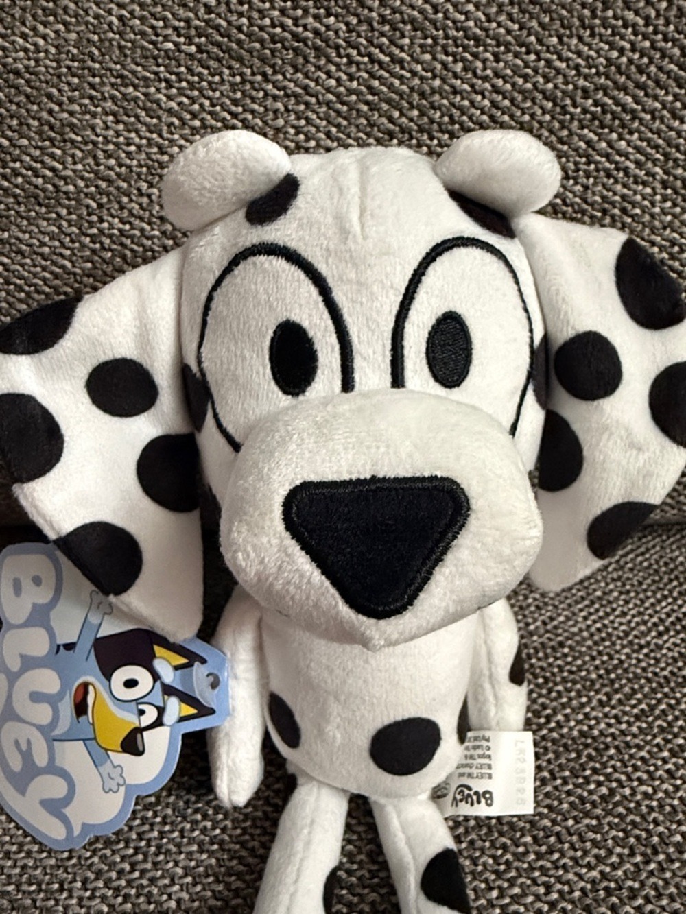Bluey Chloe Black White Dalmation Dog Friends Small Plush Toy Bluey Moose New - Picture 7 of 10